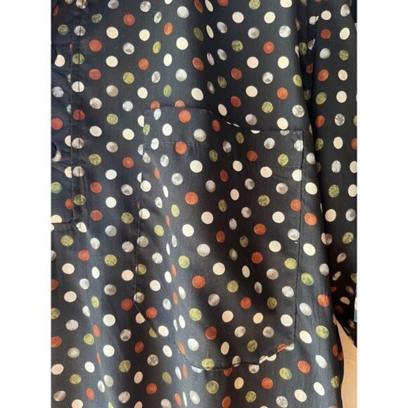 D'Accord Mens Large Banded Bottom Pullover Polo Italian Style Design‎ Multicolor - Picture 2 of 6